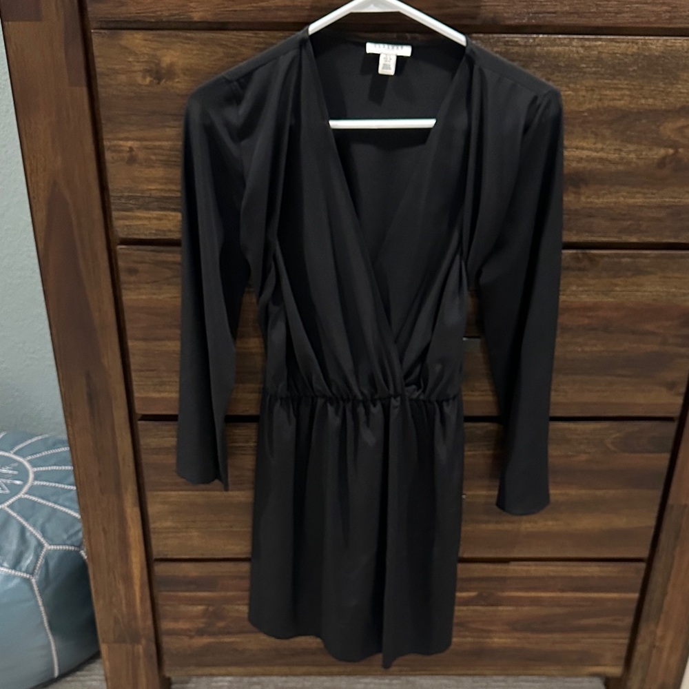 TopShop Elegant Black Mini Dress